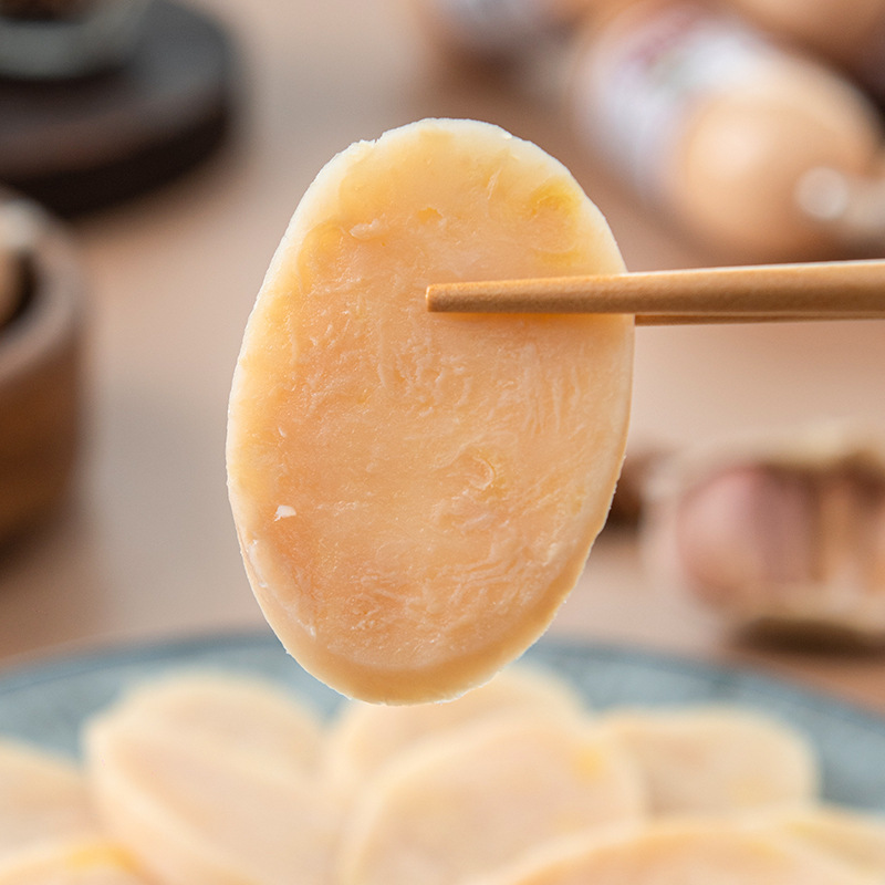 Baihui Food Northeastern Spiced Garlic Flavor White Sausage Appetizer Garlic Sausage Internet Celebrity Snacks Garlic Flavor Sausage Delicatessen Ready to Eat