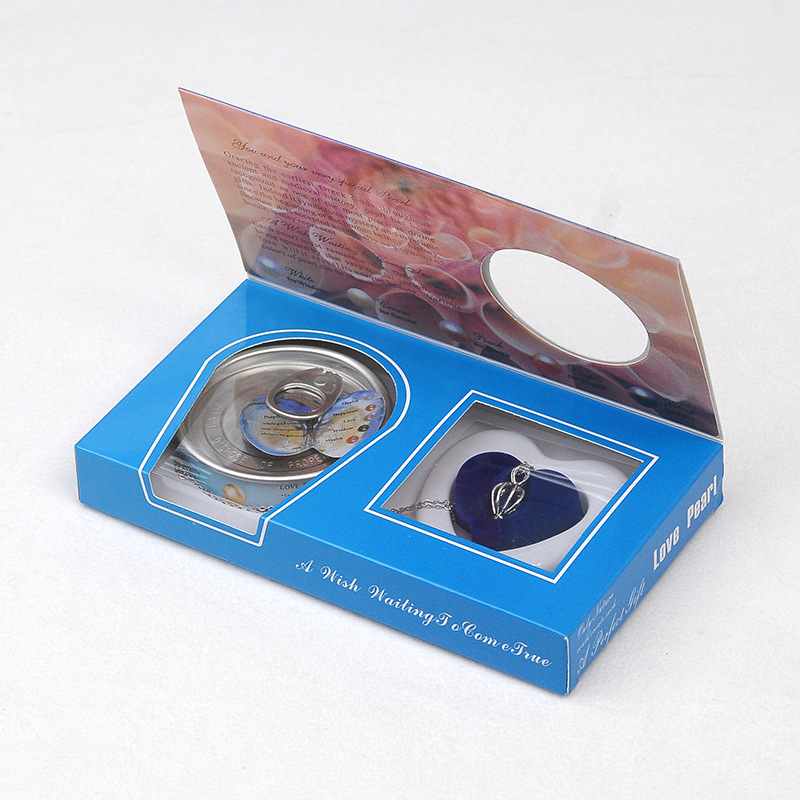 Canned Little River Clam One Bead Freshwater Pearl Clam Wholesale Xiaobei DIY Pendant Set Gift Box Blind Box Wish