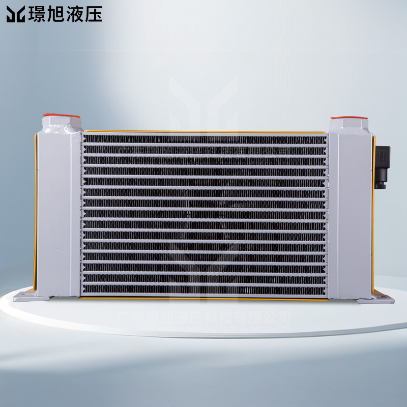 Jingxu AH0608T-CA fin air-cooled radiator hydraulic station suction oil cooler hydraulic system air-cooled