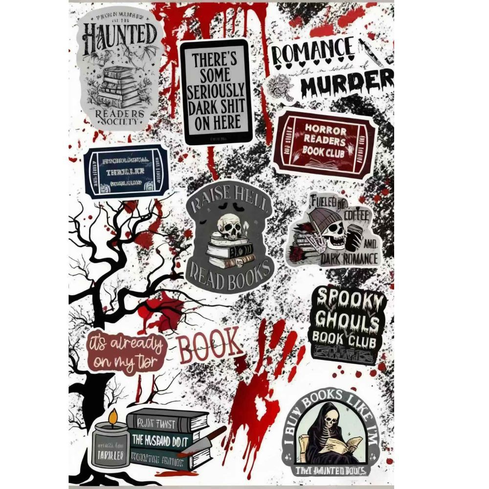 Amazon Kindl E-Book Protective Cover Accessories Cartoon Transparent Protective Cover Tablet Decoration Halloween Cardboard