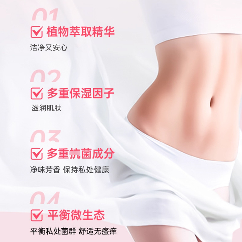 Customized Cranberry Private Lotion Cleansing, Anti-Itching and Odor Female Care Private Parts Care Daily Gynecological Lotion