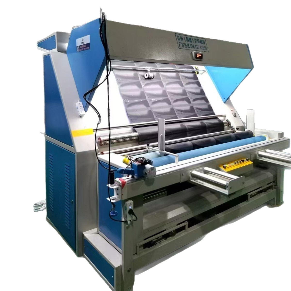 Fabric Inspection and Rolling Machine Manufacturer Direct Delivery, Dual-Purpose for Knitting and Weaving, Printing and Dyeing Factory Printing Composite Shoe Materials and Bags