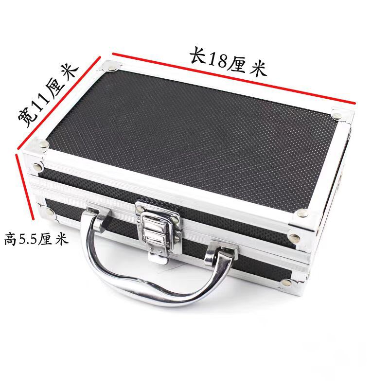Фабрика в наличии оптовая коробка для хранения игрушек алюминиевый сплав коробка для форм пистолета маленький размер инструментальная коробка портативный стенд для показа