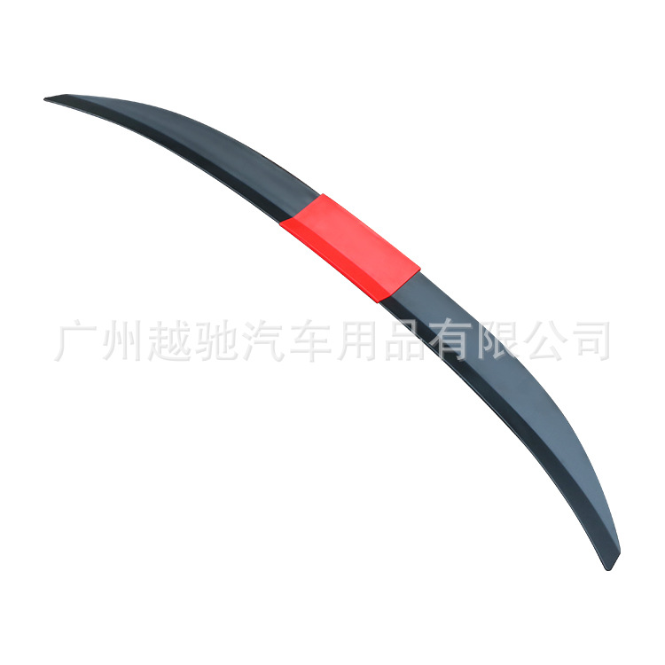 Source manufacturer car modification universal tail three-stage adjustment bright black/carbon fiber tail universal spoiler
