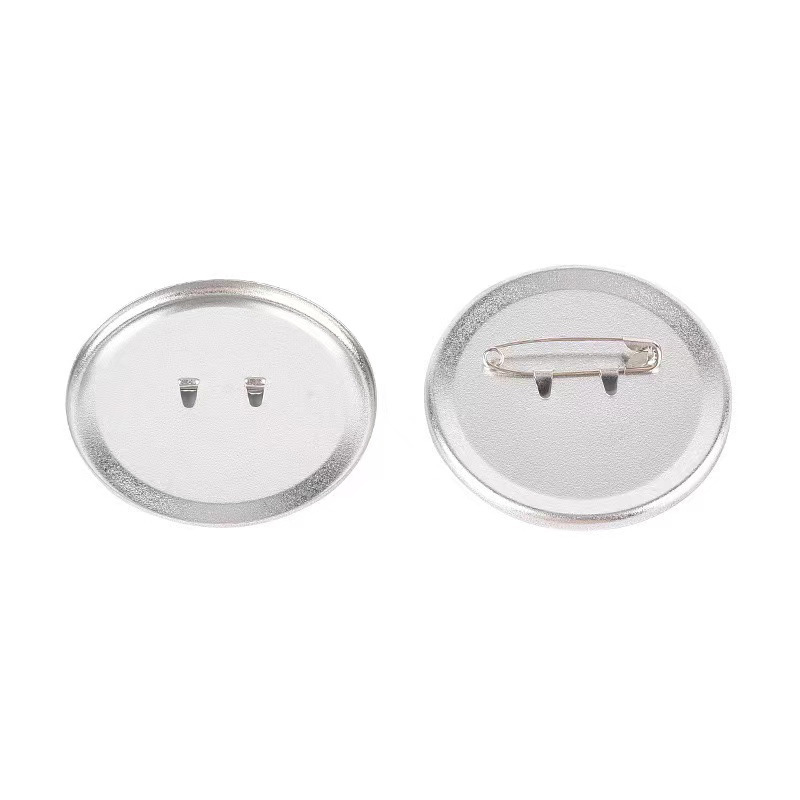 Tinplate Badge Blank Material Supplies Frosted Paper Clip Handmade Creative DIY Accessories Wholesale