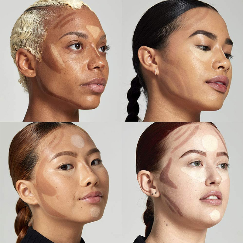 Yanqina Yanqiina Double-Ended Highlight Stick Stereo Shadow Concealer V-Face Brightening Natural Highlight Contour Pen