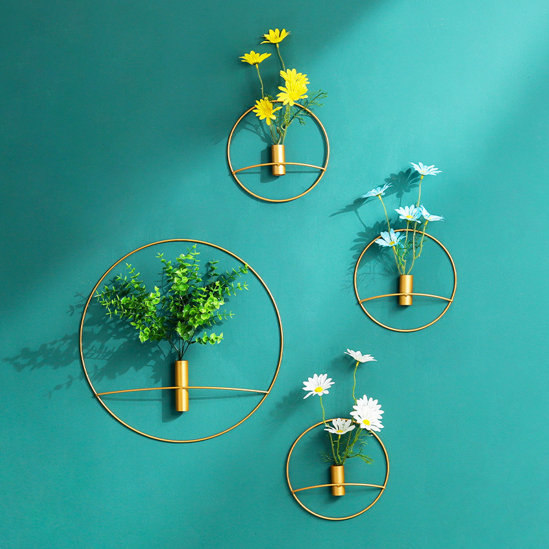 Скандинавское простое подвесное украшение для спальни, гостиной, дивана, фона ТВ, настенное украшение, цветочное настенное оформление