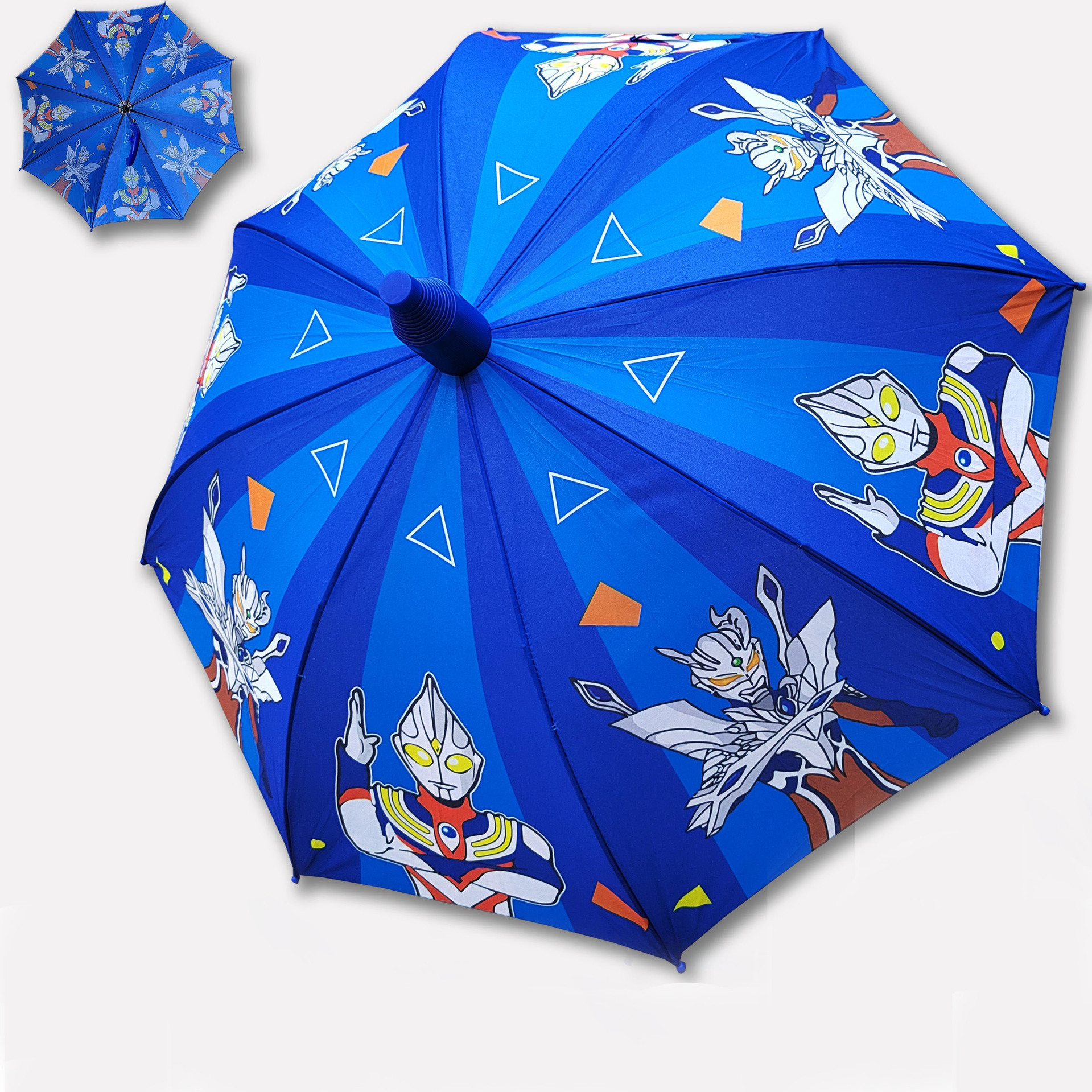 Digital printing children's cartoon primary school student thermal transfer waterproof cover non-drip cover children's sunny umbrella