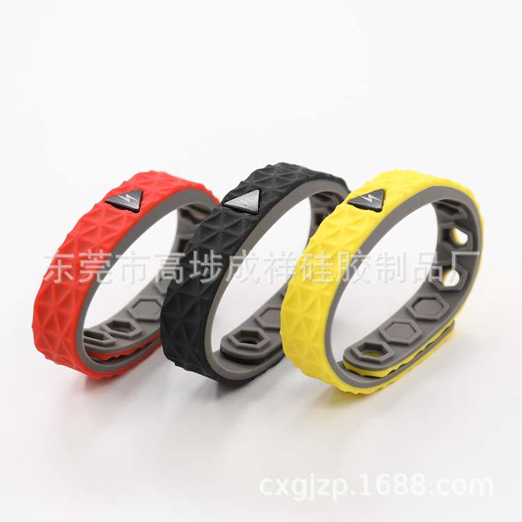 Japanese Sports Negative Ion Silicone Antistatic Bracelet Energy Balance Bracelet Sports Wrist Band Antistatic Bracelet