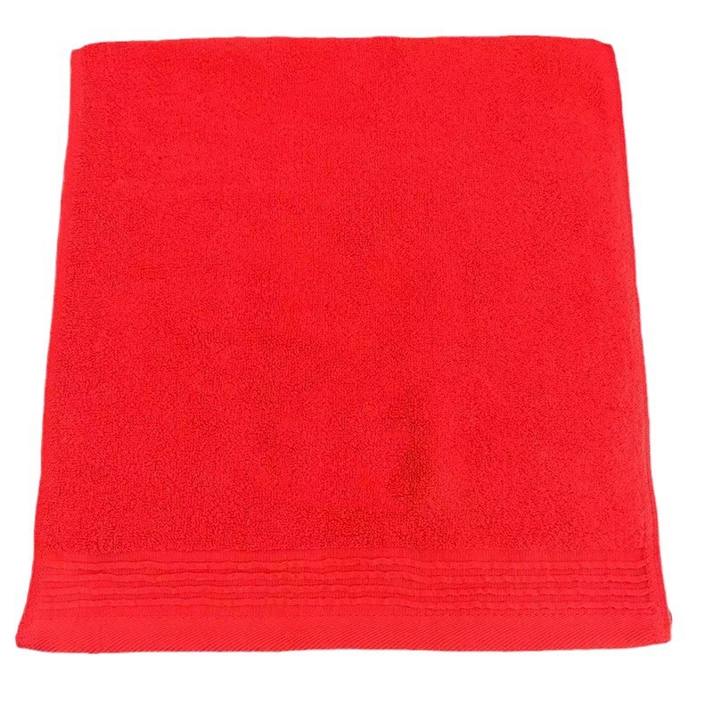 Red Wedding Towel Cotton Thickened Wedding Gift Hand Gift Towel Full Moon Celebration Couple Red Towel