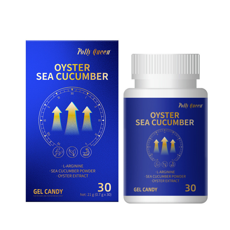Polly Queen Oyster Sea Cucumber Gel Candy Pro Zinc Kidney Arginine Oyster Oil Capsules Men's Upgrade