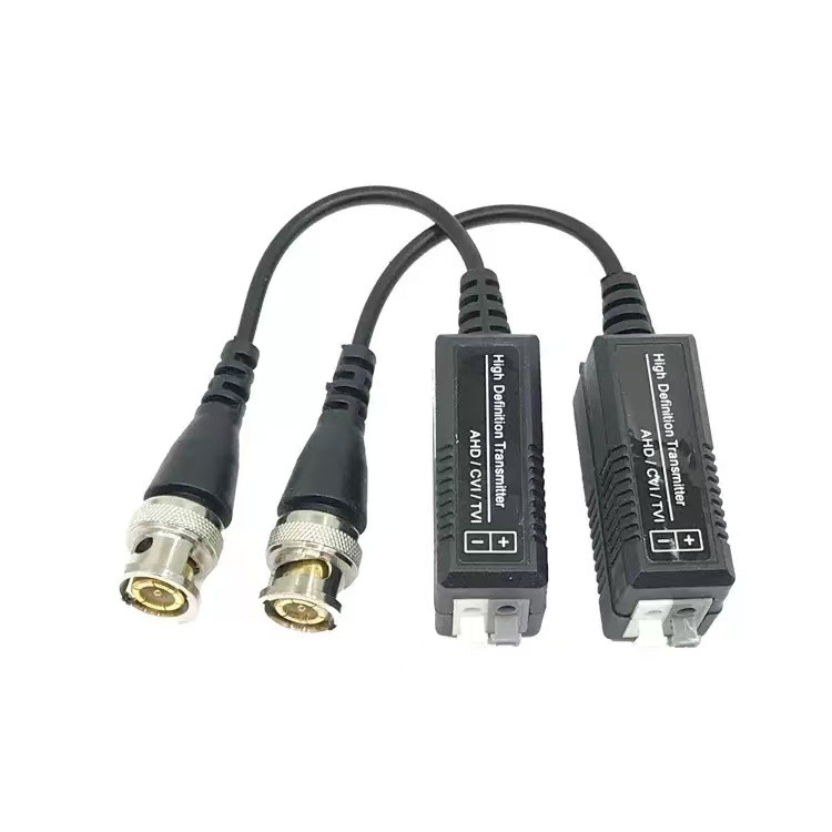 Manufacturer Twisted Pair Transmitter Monitoring Video Passive Anti-Interference High-Definition Transmitter Bnc Network Cable Connector Wholesale