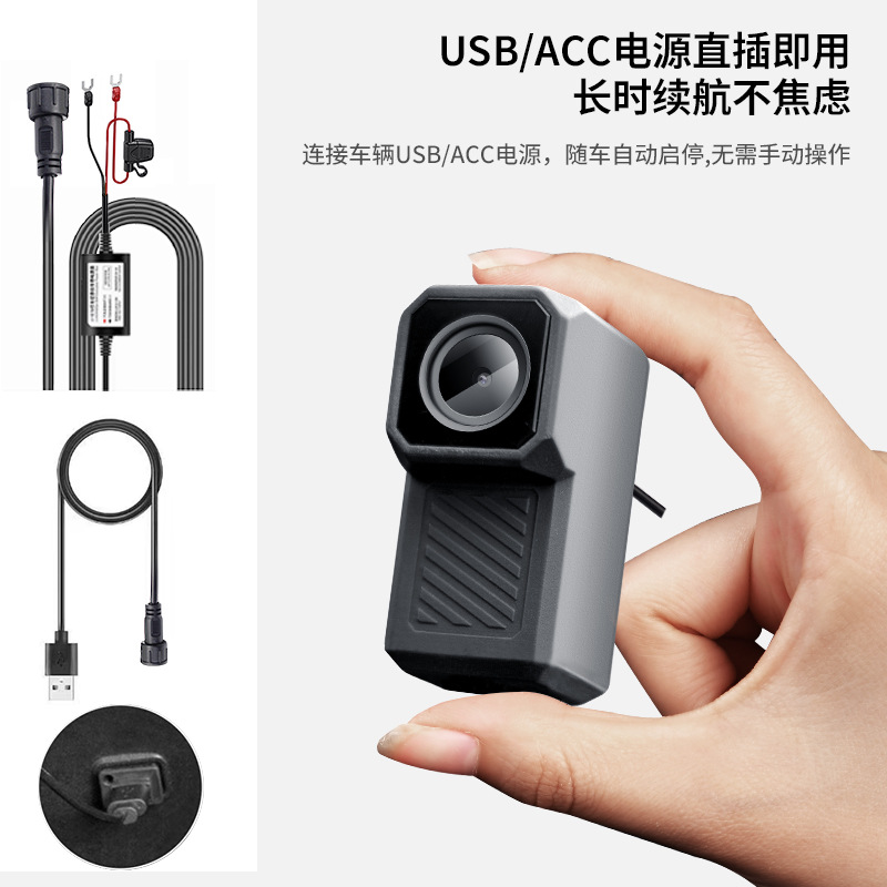 High-Definition Waterproof Thumb with Wifi Sports Camera Motorcycle Driving Recorder Electric Vehicle Riding Recorder