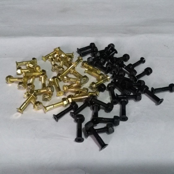 Factory Direct Sales 25inch Iron Double Rocker Screws Inner Hexagonal Longboard Nails Bridge Nail Bracket Side Female Center Column Skateboard