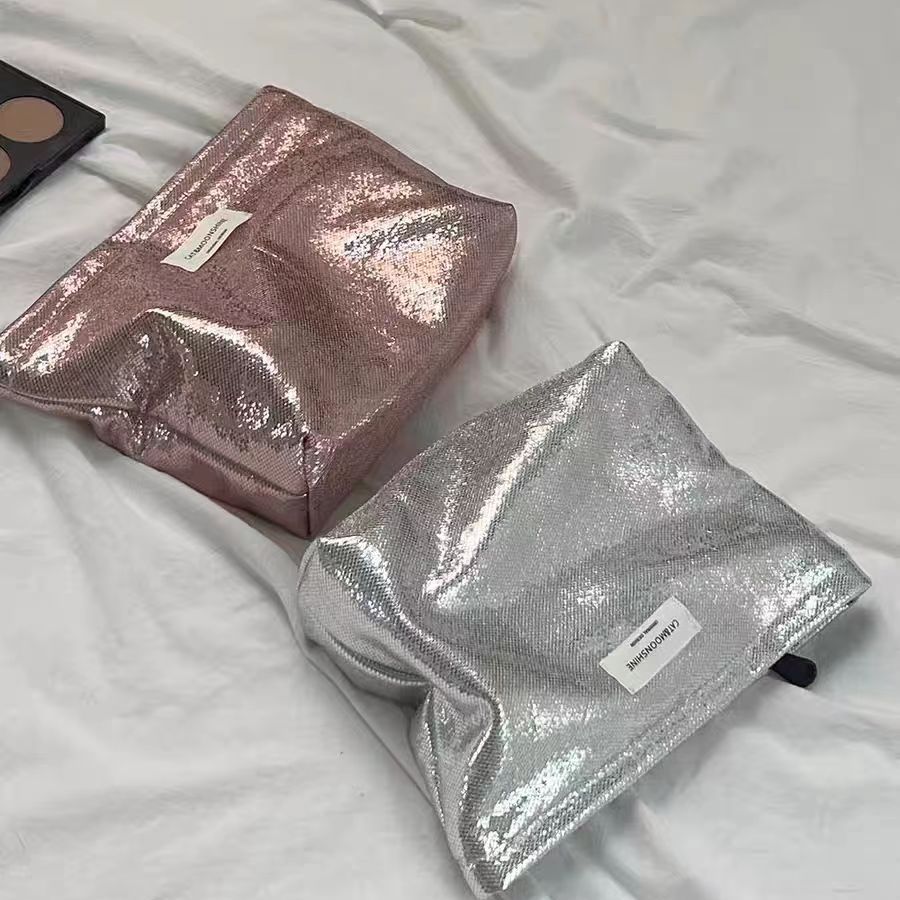 Flash Clutch Bag Original New Cosmetic Bag Large Capacity Toiletry Bag Outgoing Storage Bag Simple Portable Bag