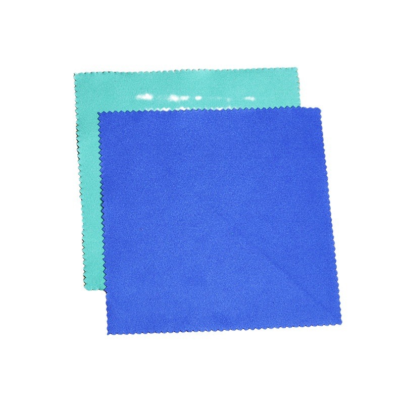 Silver cleaning cloth jewelry polishing cloth silver polishing cloth anti-oxidation cleaning care cloth ultra-fine fiber double-sided Velvet