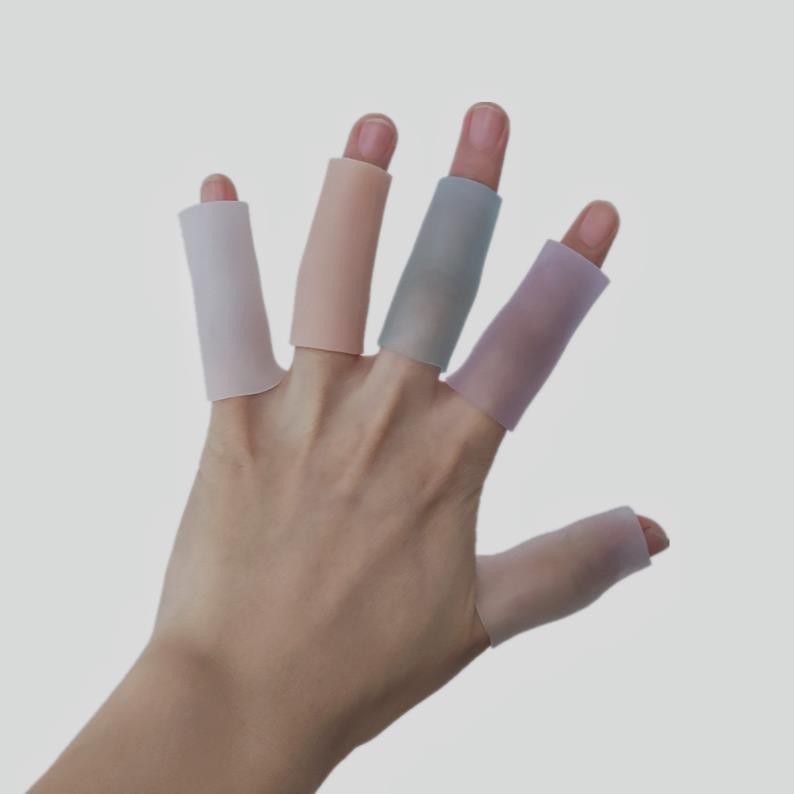 Silicone Protective Cover for Finger Toes SEBS Men's and Women's Finger Protective Cover Finger Cover Anti-slip Water Wear-resistant Protective