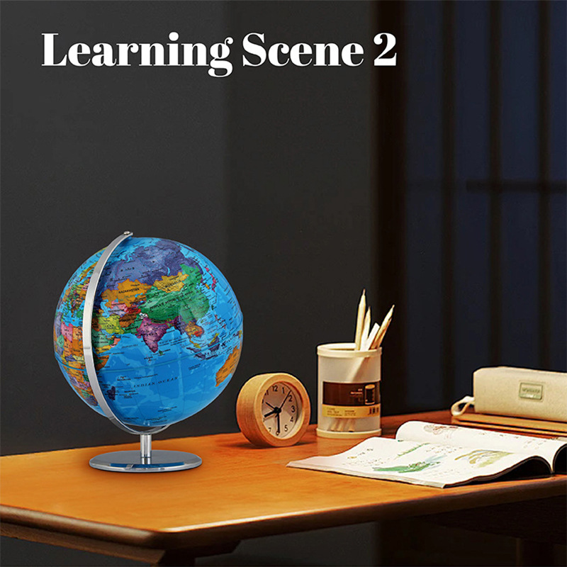 United Win English Globe World Map Europe and the United States Cross-border Special for Globe with Light Foreign Trade Globe Ornaments