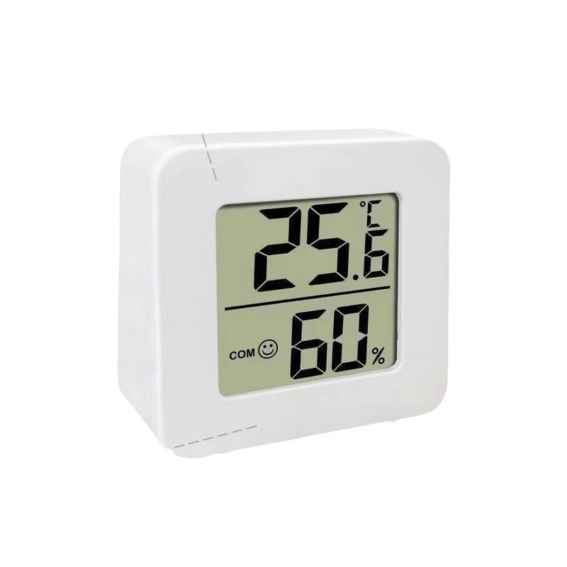 High-Precision Digital Indoor Temperature and Humidity Meter Mini Baby Room Thermometer Wall-Mounted Dry and Wet Display Detection Instrument