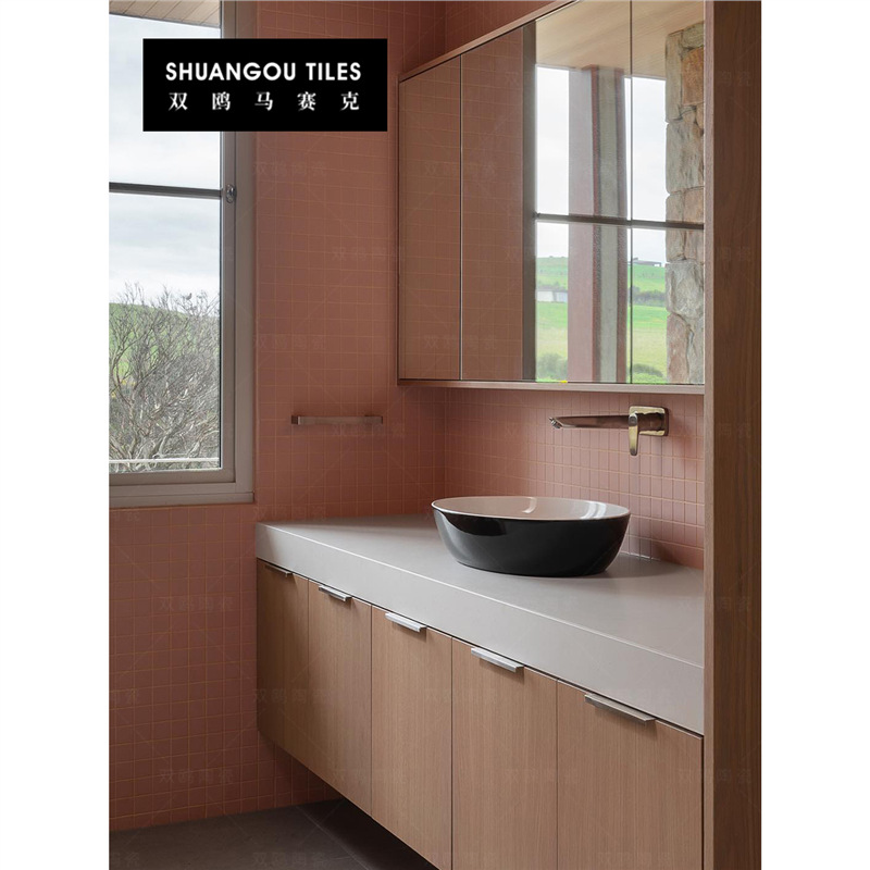 Double Seagull Home Decoration Square Series Internet Celebrity B&B Bathroom Kitchen Cafe Balcony Restaurant Bar Ceramic Mosaic