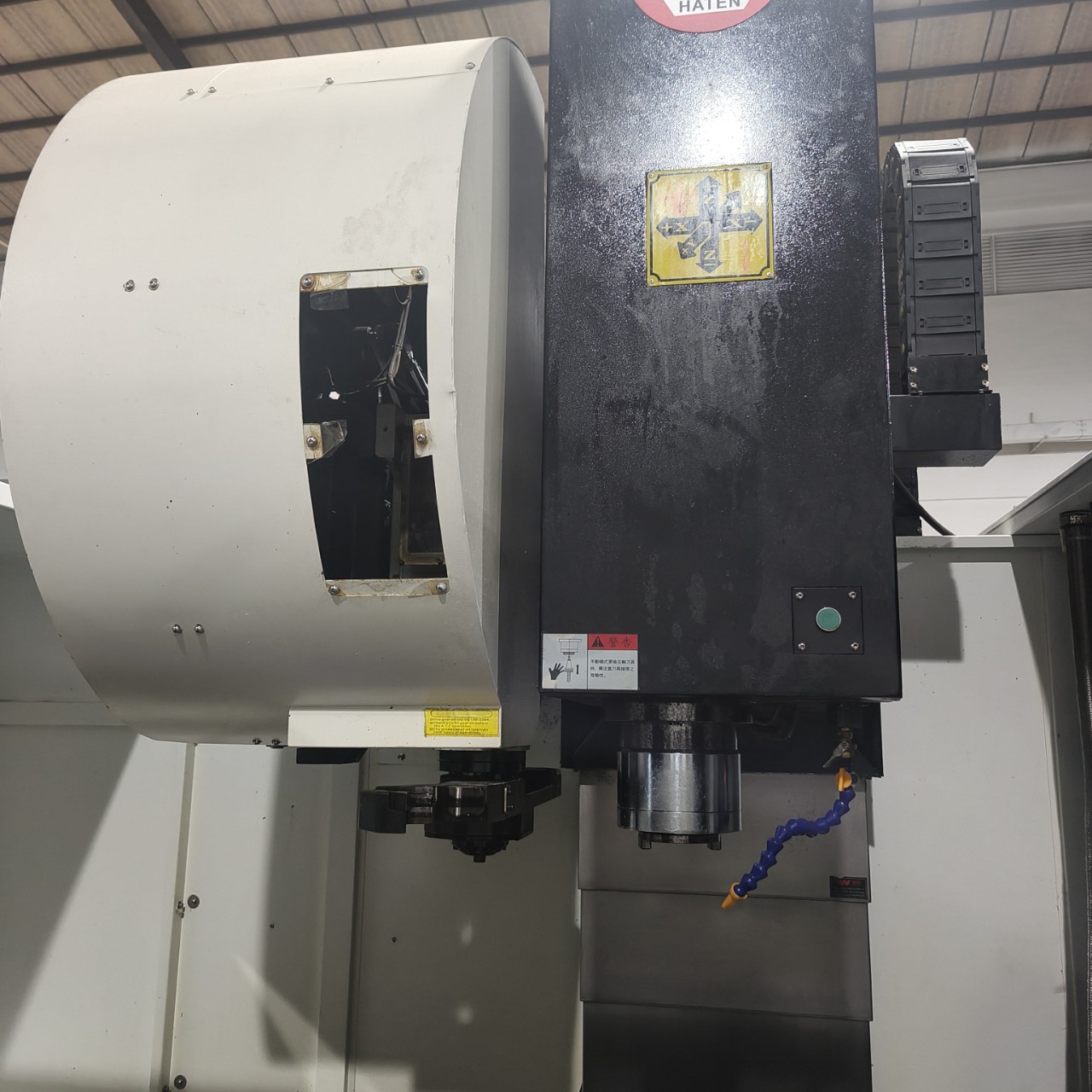 Dongguan Used Machine Tool Sales Huacun 1270L Second Line One Hard Processing, Fanuc-0I-Mf System