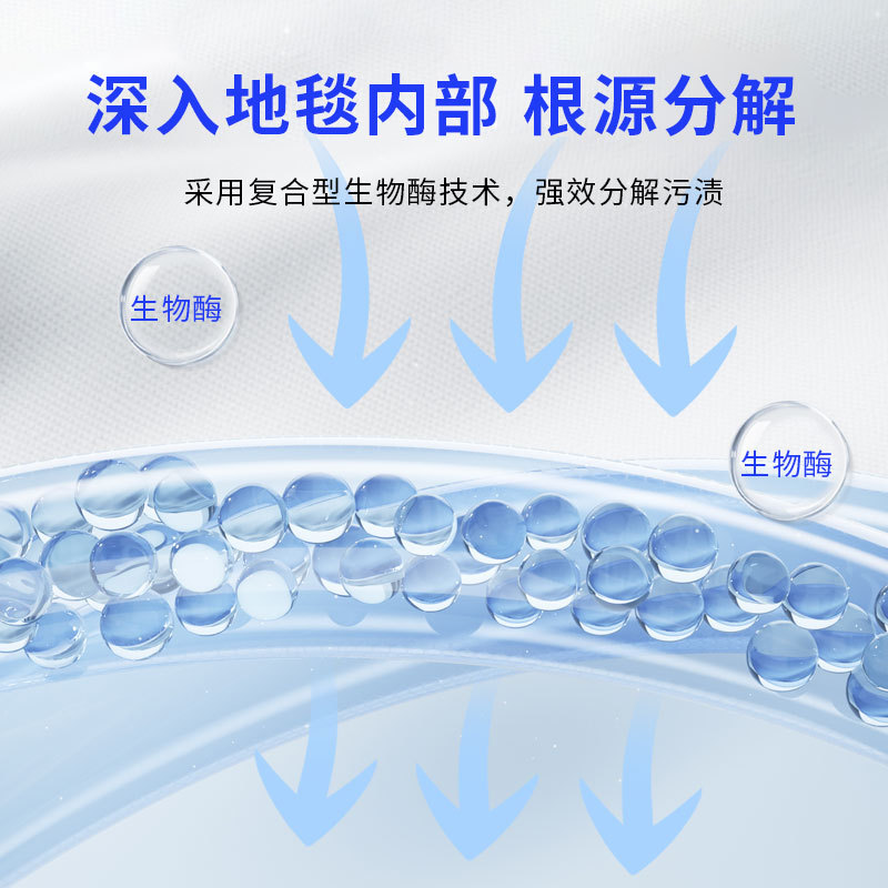 Special Wool Carpet Cleaner Foam No-Wash Hotel Mattress Curtain Fabric Decontamination Dry Cleaning Detergent