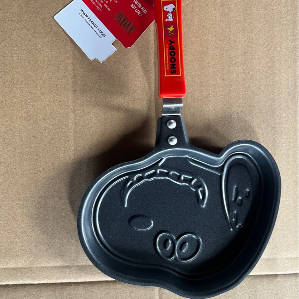 2024 New Cartoon Omelette Pan Kawaii Snoopy Home Breakfast Pan Mini Non-Stick Pan Omelette Pan Cross-Border