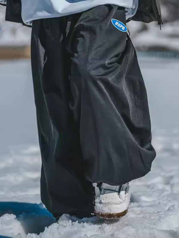 Winter Harbin New Loose Snowboard American Style Ski Pants Windproof and Waterproof Freestyle Double Ski Pants for Men and Women