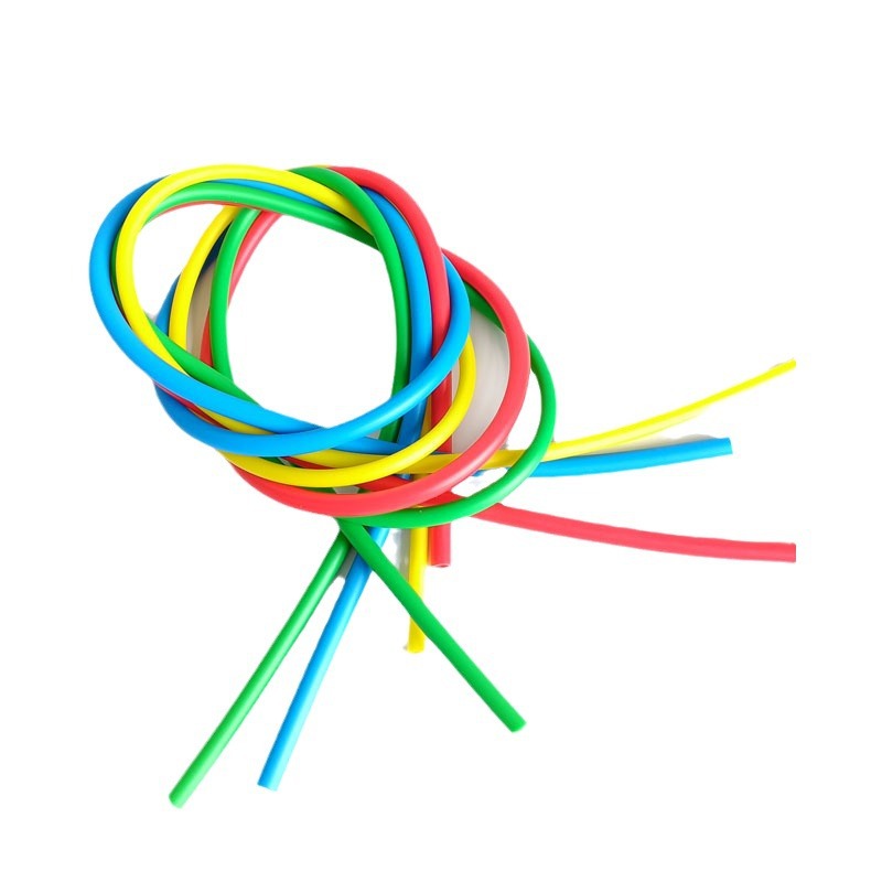 tpe Elastic Tension Tube Fitness Arm Strength Device Tensioner Tension Rope Soft Rubber Tube Tension Band Fitness Resistance Rope