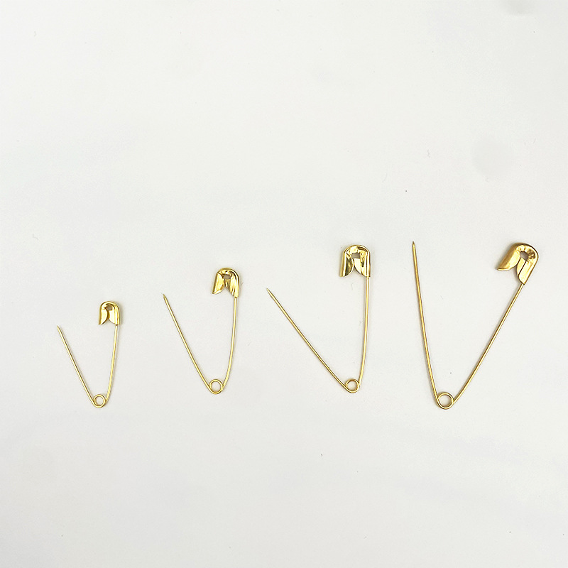 Safety Pin Insurance Pin Pear-Shaped Pin Gourd Pin Universal Pin Multi-Size Buckle Pin Size Brooch