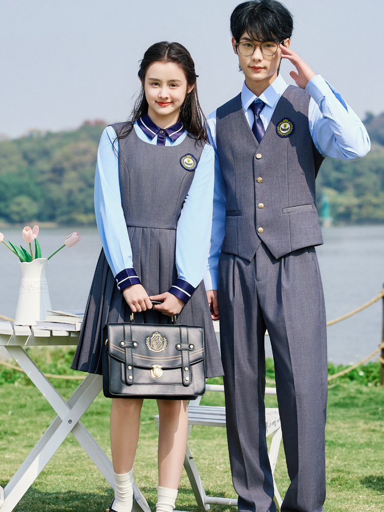 College Style Dress Jk Uniform Suit Men and Women Kindergarten Uniforms Teacher Work Clothes Student Chorus Performance Clothes