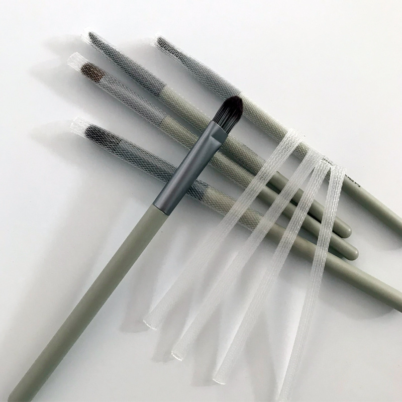 Ultra-Fine Cosmetic Brush Protective Cover Lip Eye Special Cosmetic Brush Mesh Cover 5mm Plastic Protective Mesh Cover