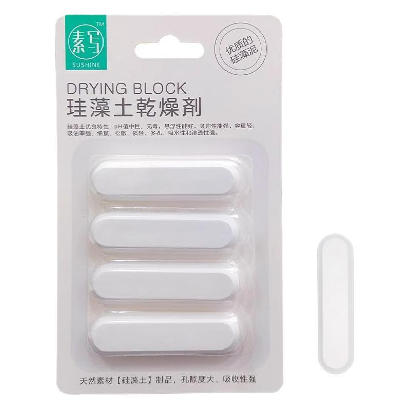 Moisture-proof and dehumidification desiccant rice flour diatomite drying strip drying block moisture absorption stick tea medicinal herbs mildew-proof and moisture-proof bag