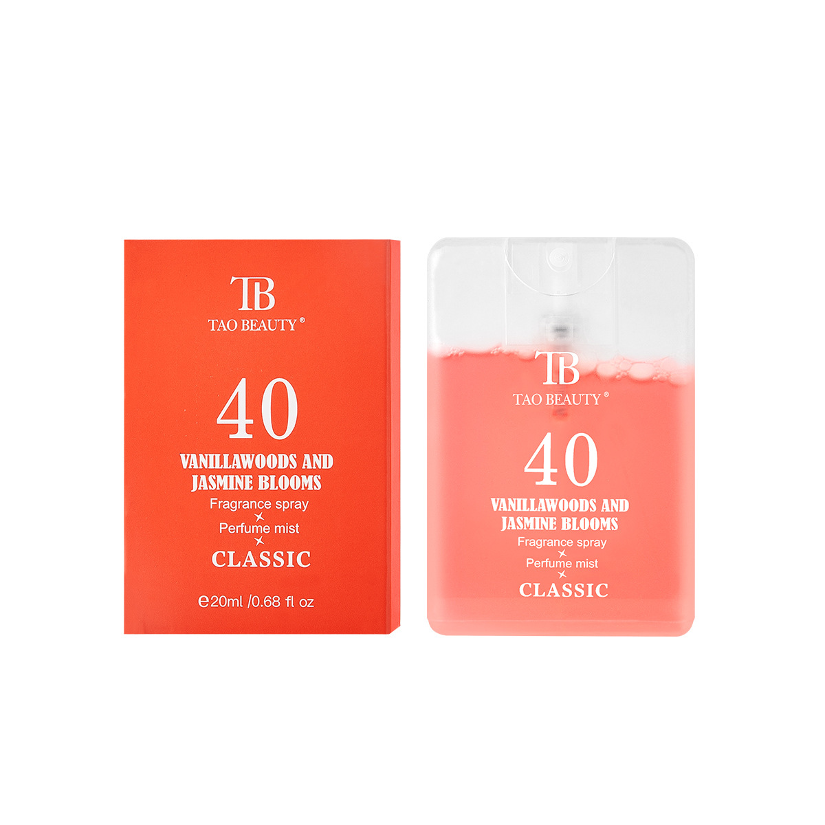 [Cross-Border Supply] Tao Beauty Flap Pocket Pants Perfume 20ml Compact, Portable and Long-Lasting Fragrance Card Perfume
