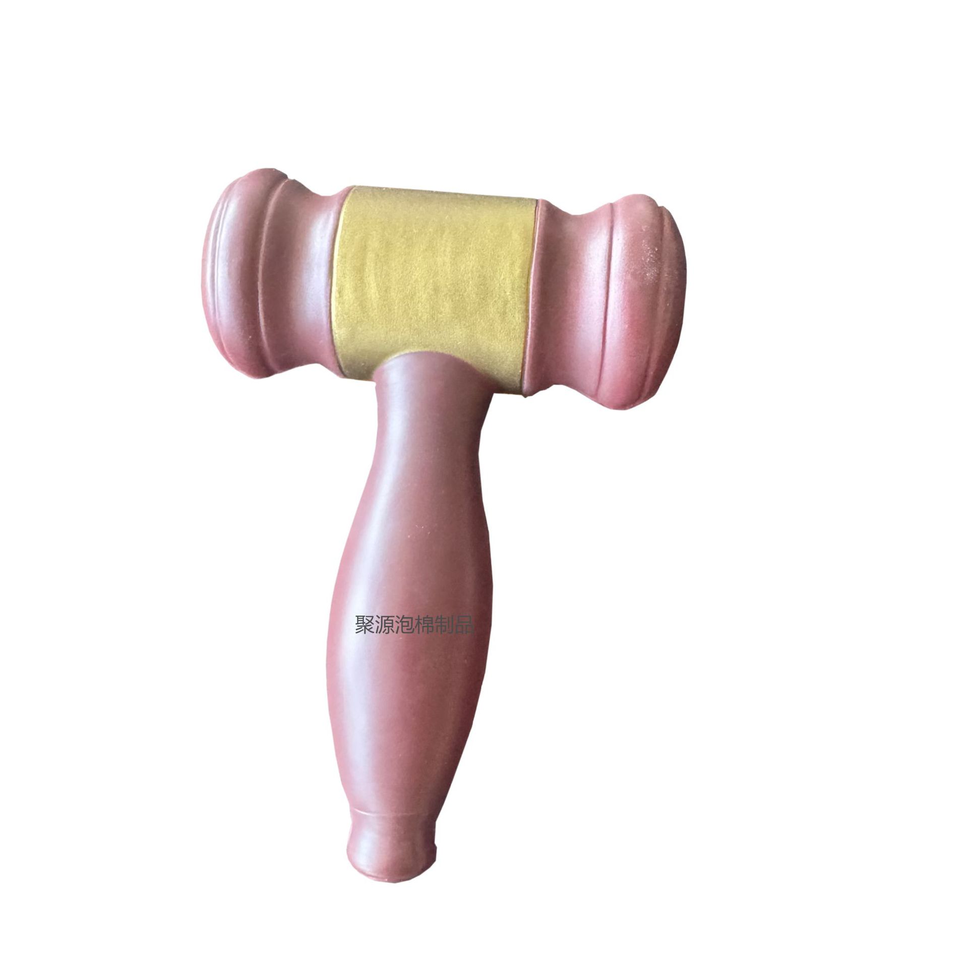 Pu Foam Artificial Hammer Polyurethane Sponge Toy Iron Hammer Artificial Tool Manufacturer Direct Supply of Current Models