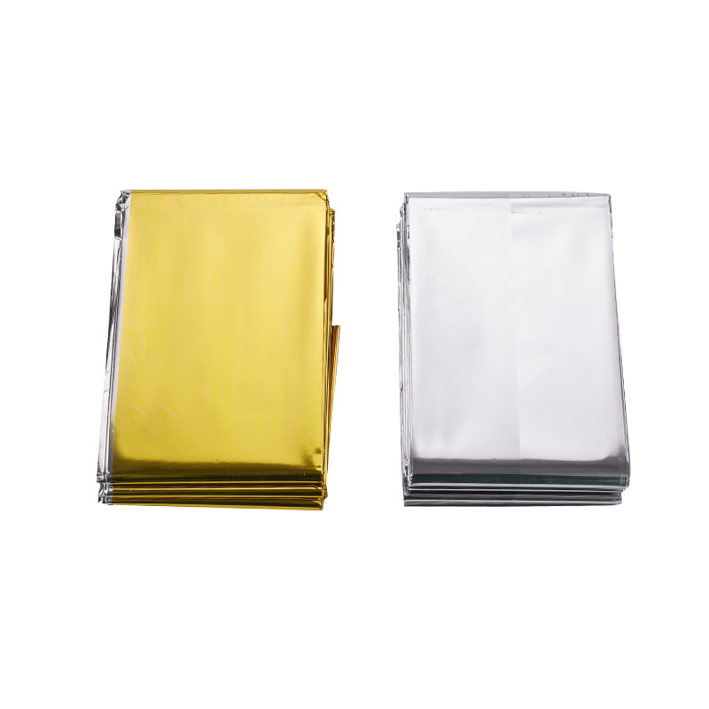 Outdoor Insulation Blanket Disaster Relief Event Life Blanket Survival Self-help Life-saving Blanket Cold-proof Sun-proof Anti-loss Temperature Emergency Equipment