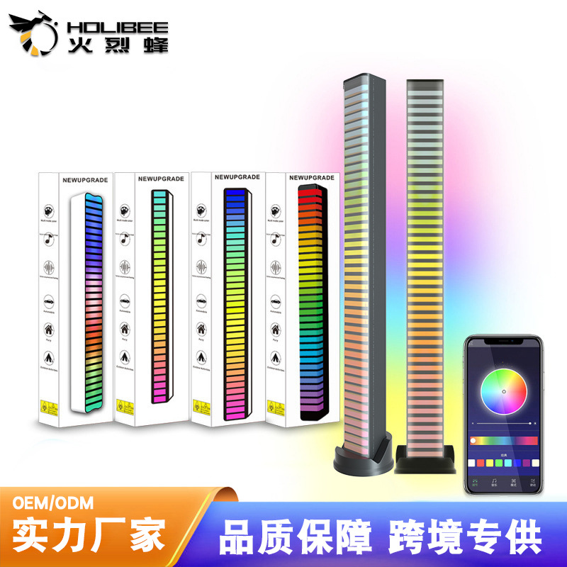 Приватная модель 3D пикапа светодиодный электрический свет для соревнований музыкальный ритм свет уличный портативный атмосферный свет для автомобиля