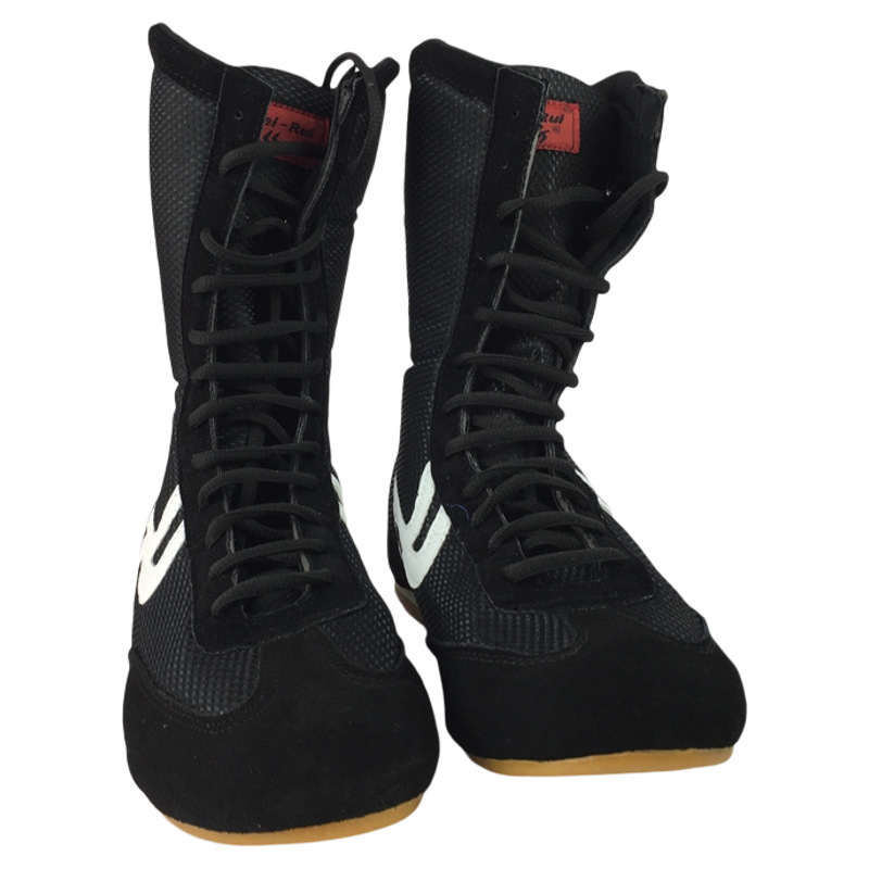 Boxing Training Shoes High-top Boxing Shoes Beef Sole