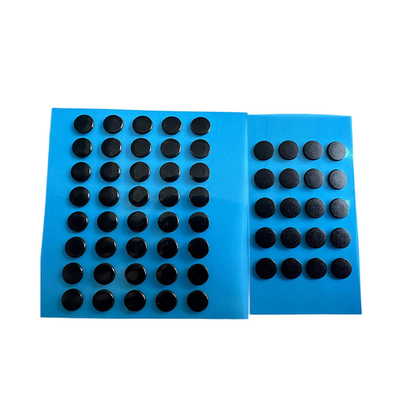 Black and astringent control panel small dot frosted matte glossy mouse arc edge small dot foot sticker Teflon glass mat