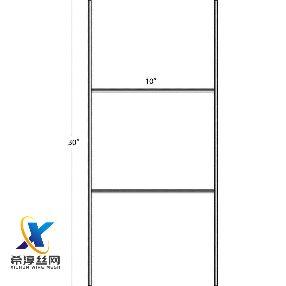 Билбордный кронштейн для газона H-образный с пустотелой доской, каркас пустотелой доски, производитель, оптовая скидка для строительных площадок