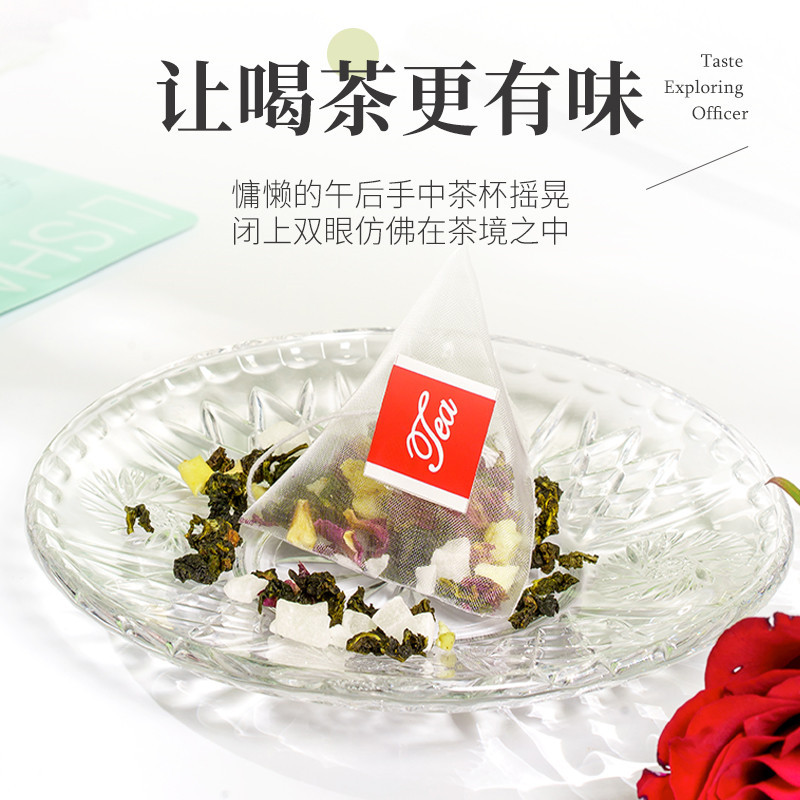 Multi-Flavor Combination Tea Bags, Summer Cold Brew Tea, Hotel, Restaurant, Catering, Milk Tea Shop, Business Use Triangle Bag