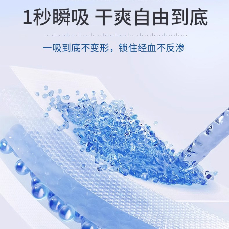 Medical sanitary napkin mechanical size extinction sterile aunt towel menstrual medical and gynecological care pad daily night care pad