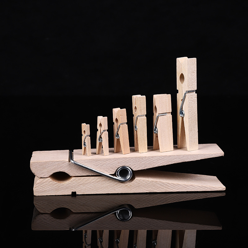 Оптовая продажа с завода, маленькие деревянные зажимы 2.5/3/3.5/4.5/6/7.2 см, цветные деревянные зажимы, фото зажимы