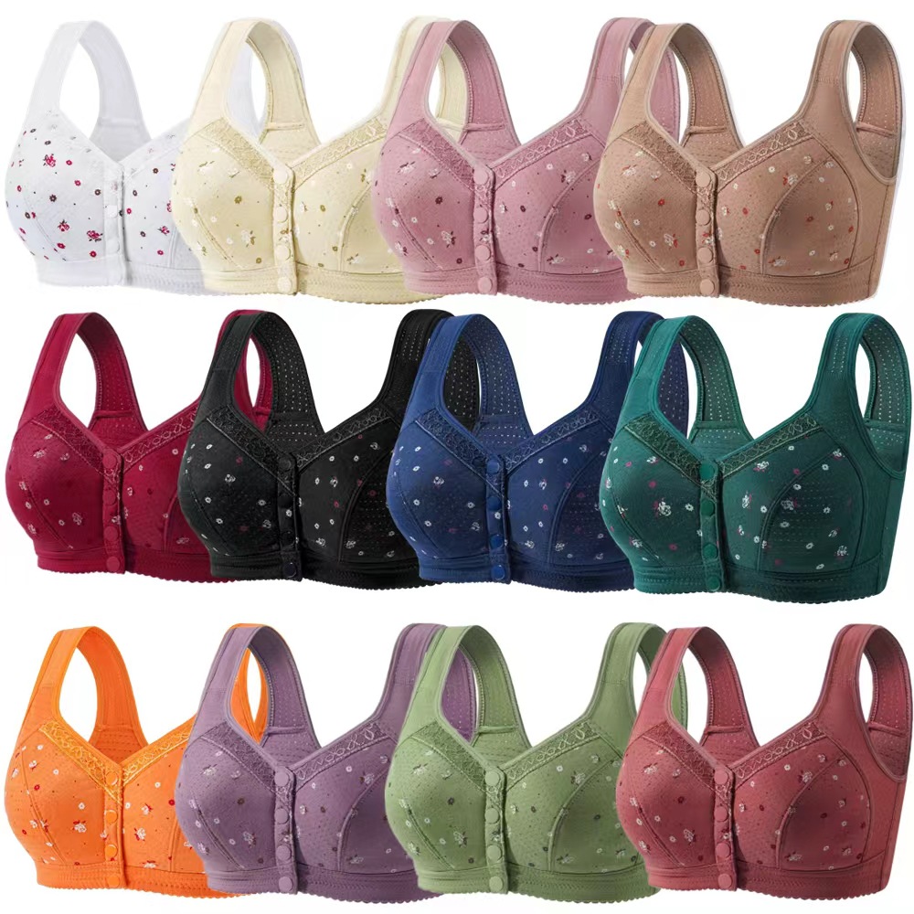 Кросс-бодер европейские и американские бюстгальтеры, маленький размер, для пожилых женщин регулируемое нижнее белье, передняя застежка, стиль майки для мамы с эффектом пуш-ап