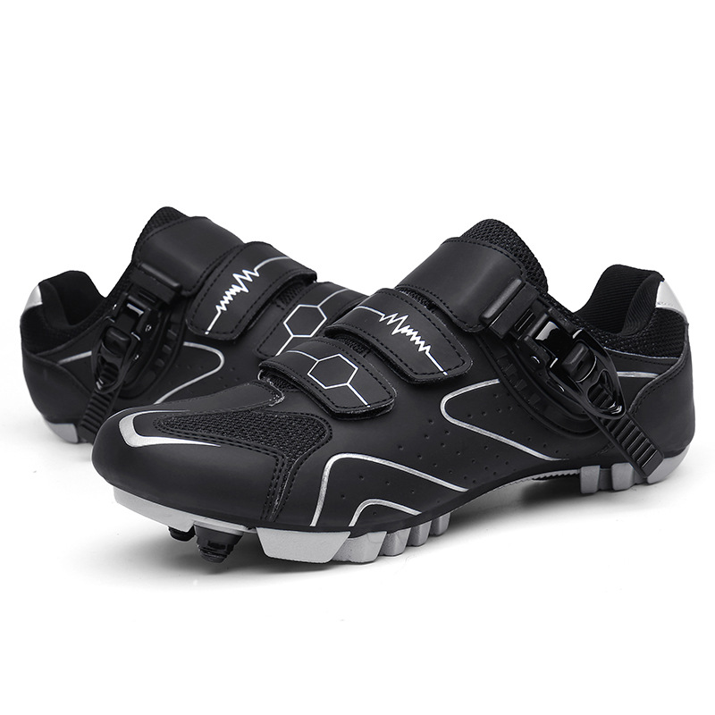 Cross-border road bike riding shoes men's and women's mountain bike lock shoes cross-border bicycle shoes outdoor power bicycle hard sole shoes