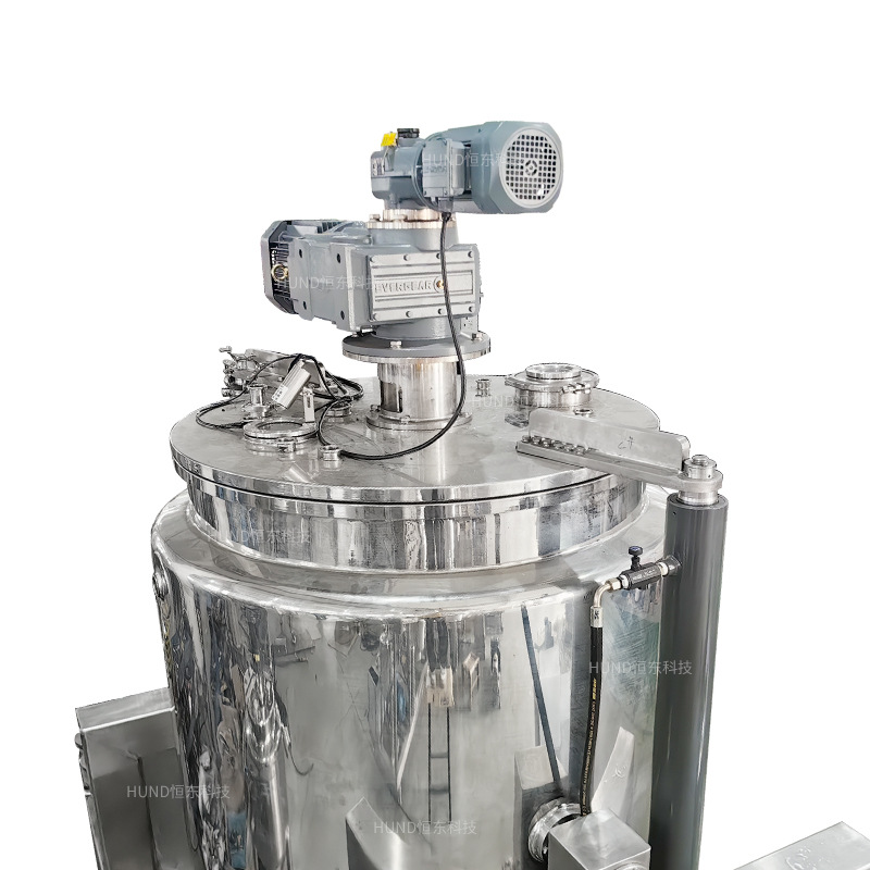 Lifting Electric Heating Two-Way Stirring Emulsification Tank High Shear Emulsification Stirring Tank Cosmetics Daily Chemical Reaction Stirring Barrel