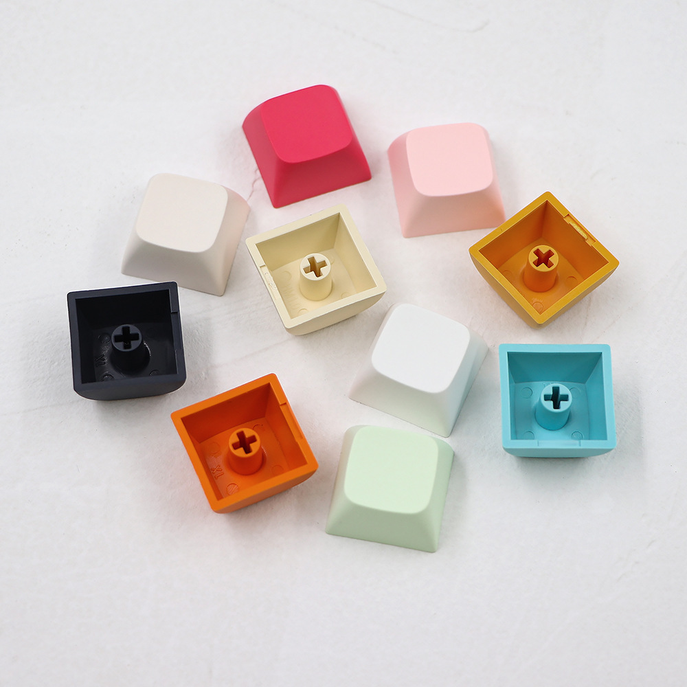 XDA frosted 9.5mm height PBT material cross shaft sublimation 1.7mm thickness multicolor mechanical keyboard keycaps