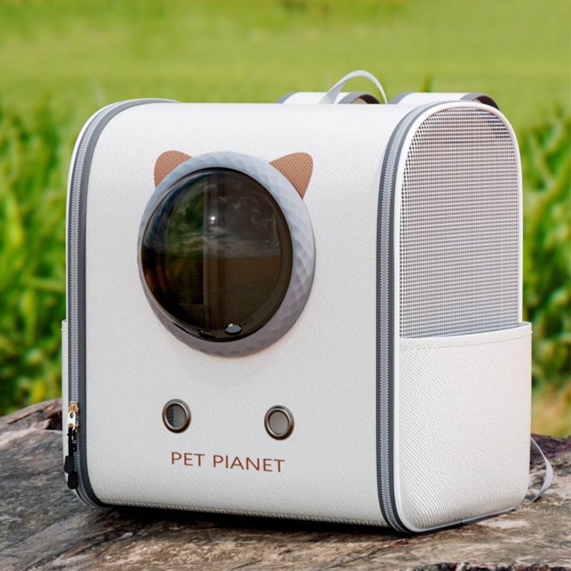 Сумка для кошек, рюкзак-капсула, большая емкость, портативная для выгула, антисрессовая клетка для кошек и собак