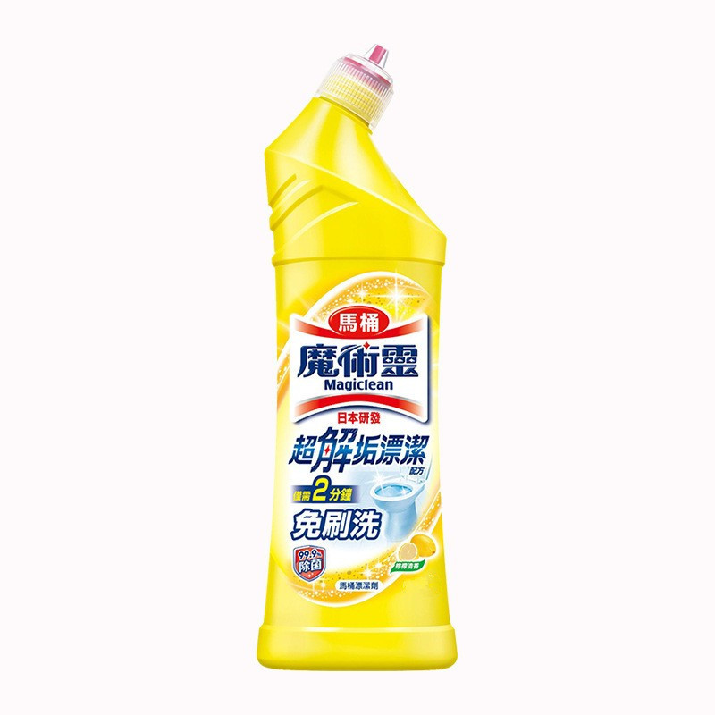 Taiwan imported magic spirit toilet cleaner 500ml toilet cleaner toilet deodorant descaling non-wiping cleaner