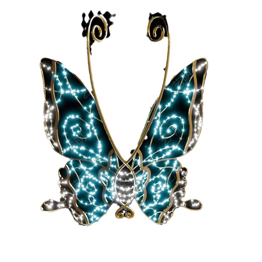 Customized Products Outdoor Decoration Brightening Festival Atmosphere Park Decoration Flower Lamp Led Rainproof Lantern Acrylic